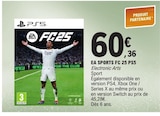 EA SPORTS FC 25 PS5 - Electronic Arts dans le catalogue E.Leclerc