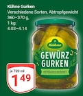 Gurken bei GLOBUS im Maintal Prospekt für 1,49 €
