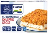 Backofen Fisch Knusprig Kross im Angebot bei REWE in Laatzen Backofen Fisch Knusprig Kross Angebote von Frosta bei REWE Laatzen für 2,79 €