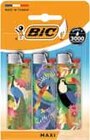 Lot de 3 briquets decorés Tropicalia - BIC en promo chez Intermarché Lot de 3 briquets decorés Tropicalia - BIC dans le catalogue Intermarché