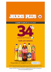 Prospectus Supermarchés Super U en cours à Orly et alentours, "JEUDIS PLUS U", 1 page, 21/07/2026 - 23/07/2026 Catalogue Supermarchés Super U en cours à Orly et alentours, "JEUDIS PLUS U", 1 page, 21/07/2026 - 23/07/2026