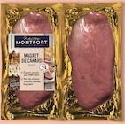 Magret de Canard Nature - MONTFORT en promo chez Super U Massy à 15,99 €