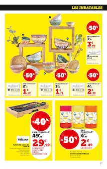 Promotion Décoration Intérieure dans le prospectus Hyper U, valable du 16/07/2025 au 27/07/2025 Promo Décoration Intérieure dans le catalogue Hyper U du moment à la page 27