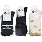 SUR TOUS LES LOTS DE 5 CHAUSSETTES FANTAISIES HOMME, FEMME ET ENFANT - TEX en promo chez Carrefour Orléans