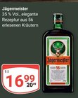 Jägermeister im Angebot bei GLOBUS in Bad Kreuznach Jägermeister Angebote bei GLOBUS Bad Kreuznach für 16,99 €