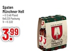 Münchner Hell im Trinkgut Prospekt Münchner Hell von Spaten im aktuellen Trinkgut Prospekt für 3,99 €