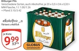 Pils im Angebot bei GLOBUS in St. Ingbert Pils Angebote von Bitburger bei GLOBUS St. Ingbert für 9,99 €