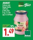 Joghurt Erdbeere im Angebot bei Marktkauf in Voerde Joghurt Erdbeere Angebote von EDEKA Bio bei Marktkauf Voerde für 1,49 €