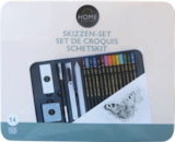 Set de croquis ou kit aquarelle - HOME CREATION en promo chez Aldi Franconville à 5,99 €