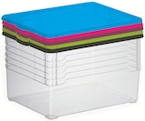 Promo 5 boîtes de rangement 10L à 11,92 € dans le catalogue Intermarché à Bois-Colombes