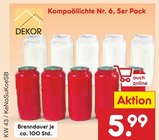 Kompoöllichte Nr. 6 im Angebot bei Netto Marken-Discount in Braunschweig Kompoöllichte Nr. 6 Angebote von DEKOR bei Netto Marken-Discount Braunschweig für 5,99 €