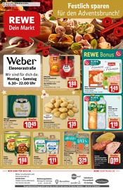 Aktueller REWE Prospekt mit Wildlachs, "Dein Markt", Seite 1