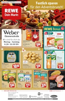 Wurst im REWE Prospekt "Dein Markt" mit 34 Seiten (Essen)