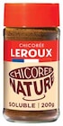 Chicorée nature soluble - LEROUX - Intermarché à Annecy Chicorée nature soluble - LEROUX en promo chez Intermarché Annecy à 2,60 €