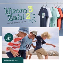 Baby Shorts im Ernstings family Prospekt "Nimm 3, zahl 2!" auf Seite 6