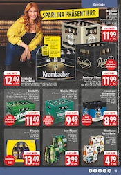 Krombacher im EDEKA Prospekt in Ahlen Aktueller EDEKA Prospekt mit Krombacher, "Aktuelle Angebote", Seite 19