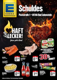 EDEKA Prospekt für Saalburg-Ebersdorf mit 2 Seiten EDEKA Prospekt für Saalburg-Ebersdorf: "Aktuelle Angebote", 2 Seiten, 11.05.2026 - 16.05.2026