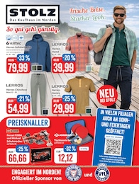 Kaufhaus Stolz Prospekt für Parchim mit 16 Seiten Kaufhaus Stolz Prospekt für Parchim: "STOLZ. Das Kaufhaus im Norden.", 16 Seiten, 10.04.2026 - 19.04.2026