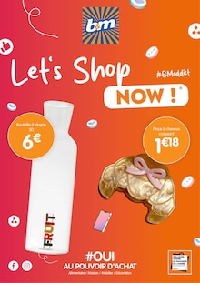 Catalogue B&M de la semaine 36, "Let's Shop NOW !", page 1, 04/09/2026 - 17/09/2026 Prospectus B&M en cours, "Let's Shop NOW !", page 1 sur 1
