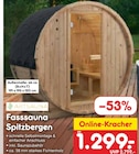 Fasssauna Spitzbergen von Artsauna im aktuellen Netto Marken-Discount Prospekt für 1.299,00 €