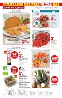 Promo Brousse dans le catalogue Super U du moment à la page 22