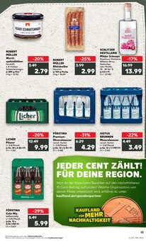 Cola im aktuellen Kaufland Prospekt (Fulda) Cola im Kaufland Prospekt "Aktuelle Angebote" mit 52 Seiten (Fulda)