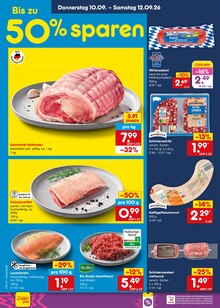 Rindfleisch im Netto Marken-Discount Prospekt "Aktuelle Angebote" mit 73 Seiten (Heilbronn)