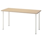 Schreibtisch Birke/weiß Angebote von MÅLSKYTT / ADILS bei IKEA Frankfurt für 65,99 €