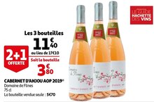 Auchan Maisons-Alfort - CABERNET D'ANJOU AOP 2019* Promo CABERNET D'ANJOU AOP 2019* dans le catalogue Auchan Auchan à Maisons-Alfort