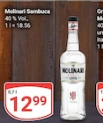 Sambuca im Angebot bei GLOBUS in Hanau Sambuca Angebote von Molinari bei GLOBUS Hanau für 12,99 €