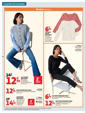 Promos T-Shirt dans le catalogue "LA RENTRÉE À PRIX K.O." de Auchan Hypermarché T-Shirt en promo dans le catalogue Auchan Hypermarché à la page 52