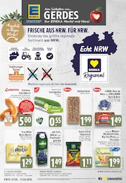 EDEKA Prospekt "Aktuelle Angebote" für Moers, 28 Seiten, 07.04.2026 - 11.04.2026