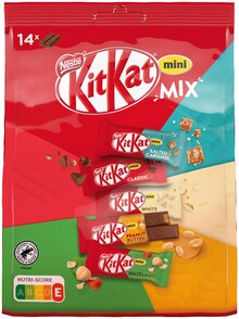 Smarties mini oder Kit Kat Mini Mix Angebot in Griesheim, Hess im aktuellen Prospekt bei REWE in Griesheim, Hess