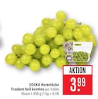 Trauben hell kernlos im Angebot bei Marktkauf in Leonberg Trauben hell kernlos Angebote von EDEKA Herzstücke bei Marktkauf Leonberg für 3,99 €