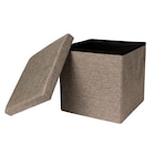Pouf de rangement - Action - Action à Nanterre Pouf de rangement - Action en promo chez Action Nanterre à 5,95 €