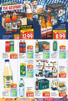 Bier im E center Prospekt "Aktuelle Angebote" mit 28 Seiten (Falkensee)