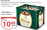 Pils im Angebot bei GLOBUS in Viersen Pils Angebote von Bitburger bei GLOBUS Viersen für 10,49 €