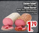 Chicken-Salami im EDEKA Prospekt Chicken-Salami von im aktuellen EDEKA Prospekt für 1,79 €