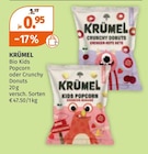 Kids Popcorn oder Crunchy Donuts von KRÜMEL im aktuellen Müller Prospekt für 0,95 €