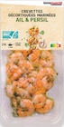 Crevettes ASC à poêler ail & persil en promo à 3,99 € chez Intermarché Super Crevettes ASC à poêler ail & persil dans le catalogue Intermarché Super