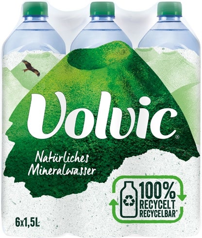 Volvic Mineralwasser Naturelle 8L Angebot bei Hol'ab Getränkemarkt