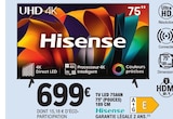 E.Leclerc Doubs - Promo TV LED 75A6N Promo TV LED 75A6N à 699,00 € dans le catalogue E.Leclerc à Doubs