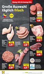 Lidl Haehnchenschenkel im Prospekt 