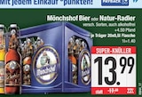 Bier oder Natur-Radler im Angebot bei EDEKA in Augsburg Bier oder Natur-Radler Angebote von Mönchshof bei EDEKA Augsburg für 13,99 €