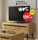 Meuble TV - Maxi Bazar à Cergy Meuble TV en promo chez Maxi Bazar Cergy à 129,99 €