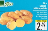 Speisefrühkartoffeln im EDEKA Prospekt Speisefrühkartoffeln von Edeka Bio im aktuellen EDEKA Prospekt für 2,49 €