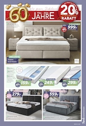 Aktueller BRAUN Möbel-Center Prospekt mit Matratze, "60 JAHRE JUBILÄUM", Seite 5