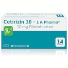 Cetirizin 10 bei Sonnen Apotheke im Prospekt "" für 2,99 €