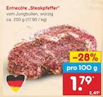 Aktuelle Rindfleisch Angebote bei Netto Marken-Discount in Kassel Aktuelles Entrecôte "Steakpfeffer" Angebot bei Netto Marken-Discount in Kassel ab 1,79 €