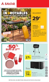 Promos Barbecue Électrique dans le catalogue "Carrefour market" de Carrefour Market Barbecue Électrique en promo dans le catalogue Carrefour Market à la page 47